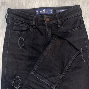 HOLLISTER HIGH RISE SUPER SKINNY BLACK